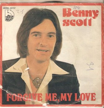 singel Benny Scott - Forgive me my love / The more I try - 1