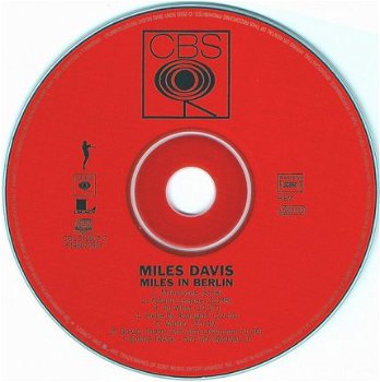 CD Miles Davis - In Berlin - 1