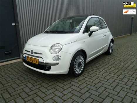 Fiat 500 - 1.2 Lounge /Airco/Audio/LMV/Panoramadak - 1