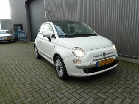 Fiat 500 - 1.2 Lounge /Airco/Audio/LMV/Panoramadak - 1