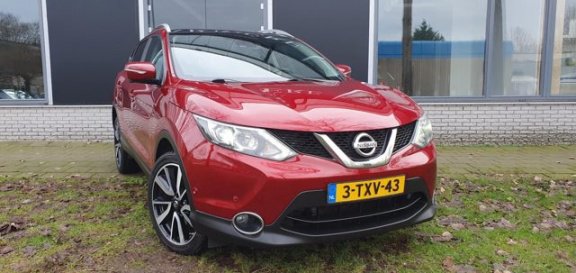 Nissan Qashqai - 1.2 Tekna LEDER PANO LED CAMERA PARK ASSIST 1E EIGENAAR NAP NL AUTO - 1