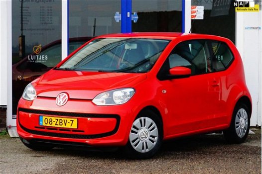 Volkswagen Up! - 1.0 move up BlueMotion Navi Airco Historie aanwezig Zeer nette auto - 1