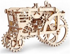 Houten bouwpakket Ugears tractor 20 cm