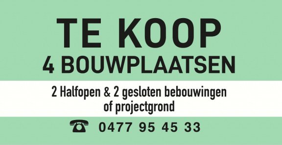 4 bouwplaatsen of projectgrond - 2