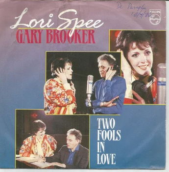 Lori Spee & Gary Brooker ‎– Two Fools In Love (1986) - 1