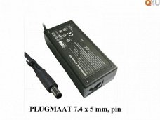 Q24U voeding 18.5v 3.5a 65 watt, 7.4 x 5 mm met pin