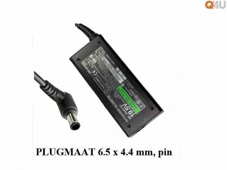 Q24U voeding 19.5 4.7a 90 watt, 6.5 x 4.4 mm met pin - 1