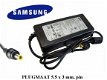 Samsung voeding origineel 19v 3.16a 60 watt, 5.5 x 3 mm met pin oplader - 1 - Thumbnail