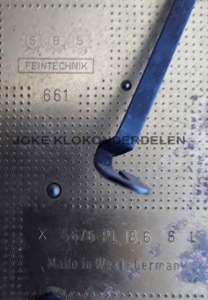=== Ketting uurwerk = SBS 661 - PL. 18.6 =41498 - Afbeelding 5