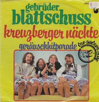 singel Gebrüder Blattschuss - Kreuzberger nächte /geräuschhitparade - 1