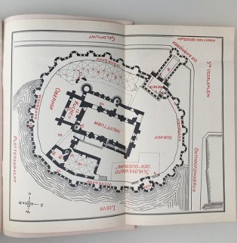 Duitstalige reisgids Gravenkasteel Gent 1956 - genummerd - 6