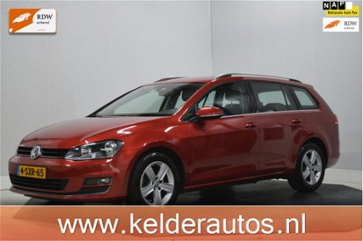 Volkswagen Golf Variant - 1.6 TDI Highline Navi, Clima, Cruise, Trekhaak - 1