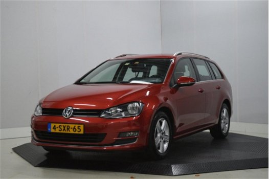 Volkswagen Golf Variant - 1.6 TDI Highline Navi, Clima, Cruise, Trekhaak - 1