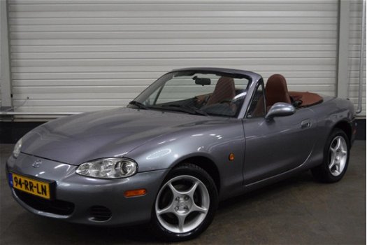 Mazda MX-5 - 1.6i Exec. Evolv +LEDER/AIRCO 62.000KM - 1