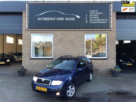 Skoda Fabia Combi - 1.9 TDI Elegance Airco, Lichtmetaal, APK, 2de Eigenaar, Elektr. ramen - 1