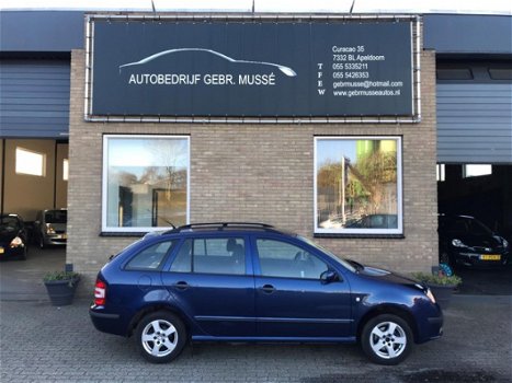 Skoda Fabia Combi - 1.9 TDI Elegance Airco, Lichtmetaal, APK, 2de Eigenaar, Elektr. ramen - 1