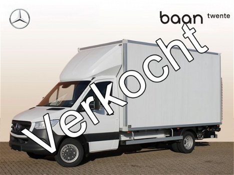 Mercedes-Benz Sprinter - 516 CDI Chassis L3 RWD 3, 5t Automaat | Meubelbak + laadklep + zijdeur - 1