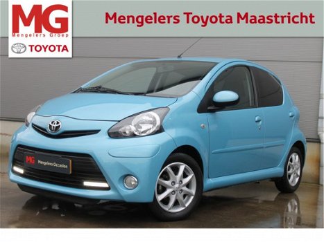 Toyota Aygo - 1.0 VVT-i Dynamic Blue 5drs | Airco | Lichtmetaal - 1