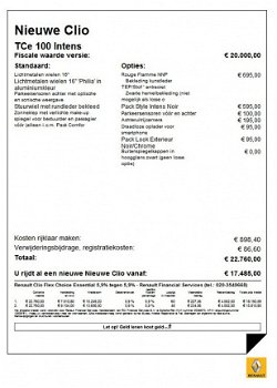 Renault Clio - TCe 100 Intens | NIEUW | VOORRAAD DEAL | - 1