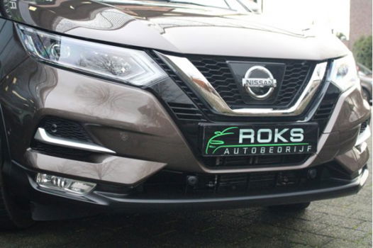 Nissan Qashqai - 1.2 Tekna + Automaat Navi/Camera/Keyless/Led/Bose/Panoramadak/Leder/19inch - 1