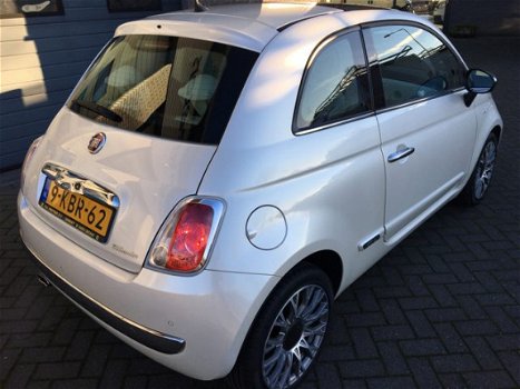 Fiat 500 - 0.9 TwinAir Lounge Turbo 85PK Millionaire (Parelmoer kleur) (climate control - ML- Park.S - 1