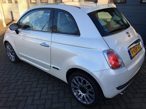 Fiat 500 - 0.9 TwinAir Lounge Turbo 85PK Millionaire (Parelmoer kleur) (climate control - ML- Park.S - 1