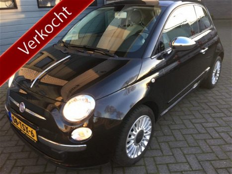 Fiat 500 - 1.2 Lounge met panoramadak (airco - autotel.voorb. - Best.stoel IHV - Spiegels Electr. V+ - 1