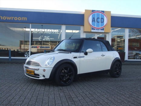 Mini Mini Cooper - 1.6 16V 116PK CABRIO AUT. SIDEWALK - 1