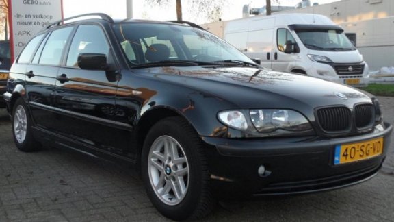 BMW 3-serie Touring - 316i Black&Silver II Airco Cruise Trekhaak Nette Auto NAP - 1