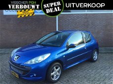 Peugeot 206 - 1.4 75pk 3-deurs/ ECC/Trekhaak/LMV 14"