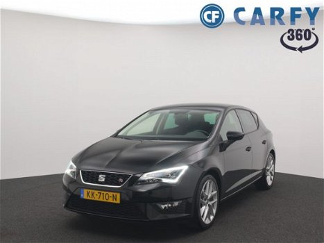 Seat Leon - 1.4 TSI 150pk FR Dynamic full led, navi, leder/stof, stoelverwarming, dealer onderhouden - 1