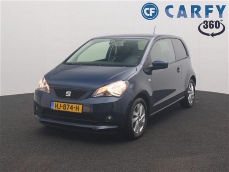 Seat Mii - 1.0 Sport Connect NAP, navigatie, parkeersensoren, airco, cruise control - 1