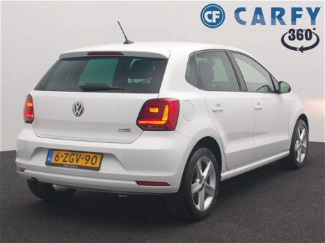 Volkswagen Polo - 1.2 TSI 90pk DSG-7 automaat Highline NAP, navigatie, dealer onderhouden, 1ste eige - 1