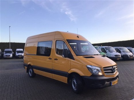 Mercedes-Benz Sprinter - 313 CDI 130 PK / L2H2 / EURO 6 / DUBBEL CABINE / 3.500 KG AHG / AIRCO / TRE - 1