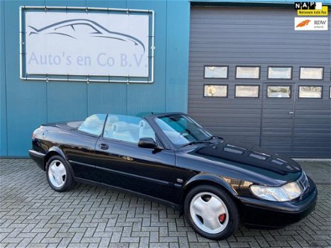 Saab 900 Cabrio - 2.3 SE Automaat Leder Clima NL Auto NAP Incl nw Apk 31-01-2021 - 1