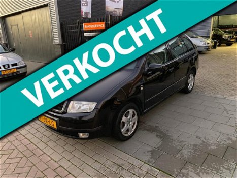 Skoda Fabia Combi - 1.4 Elegance Schuifdak Airco NAP APK 1 Jaar - 1