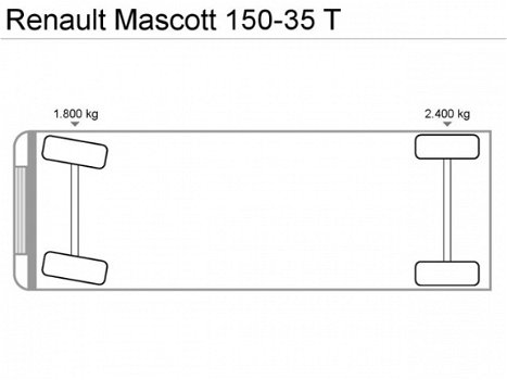Renault Mascott - 150-35 T - 1