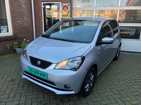 Seat Mii - 1.0 Style | Airco | PDC | Cruisecontrol | 3deurs | km 82305 | LM Velgen - 1