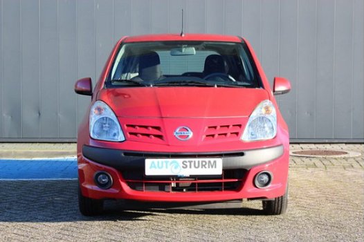 Nissan Pixo - 1.0 Look | Airco | Radio-CD/MP3 Speler | Lage KM-Stand | Sidestriping | LM Velgen | 5- - 1