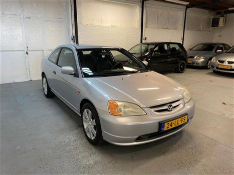 Honda Civic Coupé - 1.7i LS NIEUWE APK//AIRCO//COUPE MOOIE UITV - 1