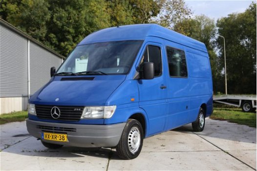 Mercedes-Benz Sprinter - 214 lang LPG, 2e eigenaar, rolstoelbus, trekhaak. VASTE PRIJS (ex BTW) - 1