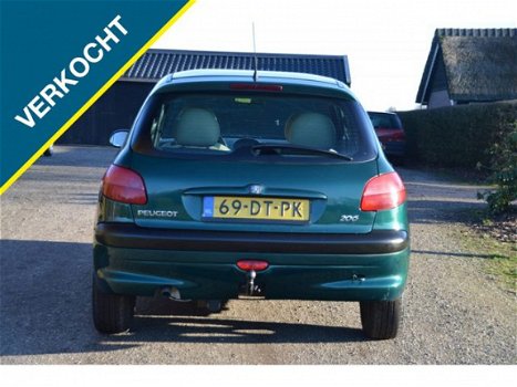 Peugeot 206 - 1.6 Roland Garros Airco Leer Electr. pakket - 1