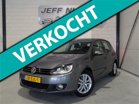 Volkswagen Golf - 1.4 TSI Highline DSG AUTOMAAT ORIGINEEL NL ALLE OPTIE'S 1 EIGENAAR Navigatie Xenon - 1