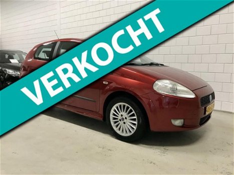 Fiat Grande Punto - 1.4-16V Sport Bj.06|Airco|Aux|Lmv|95pk-6 Bak|Cruise controle - 1