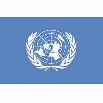Vlag UN - Vlag Verenigde Naties - - 1