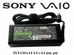 Sony vaio voeding original 19.5 4.7a 90 watt, 6.5 x 4.4 mm met pin oplader - 1 - Thumbnail