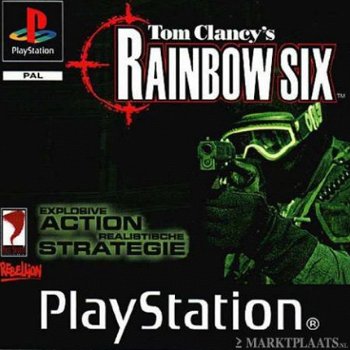 Playstation 1 ps1 rainbow six - 1