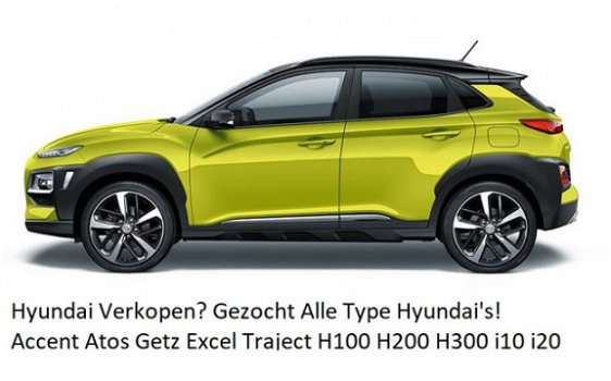 Hyundai Atos - Gezocht: Accent Excel Getz Santa Fe Tucs - 1