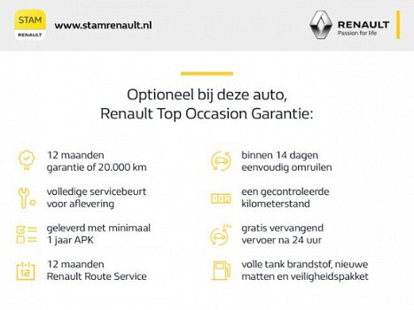 Renault Clio - TCe 90pk Zen Navig., Airco, Cruise, Park. sens - 1