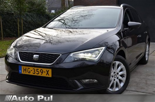 Seat Leon ST - 1.4 EcoTSI Style Connect Automaat/Xenon/Pdc/Ecc/Navi/Panoramadak/Executive-pakket/Tre - 1